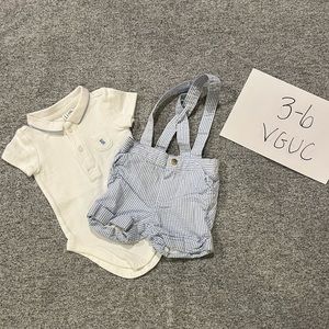 Easter bunny and seersucker set 🐰